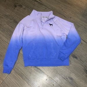 ❌SOLD❌PINK 1/4 zip sweatshirt
